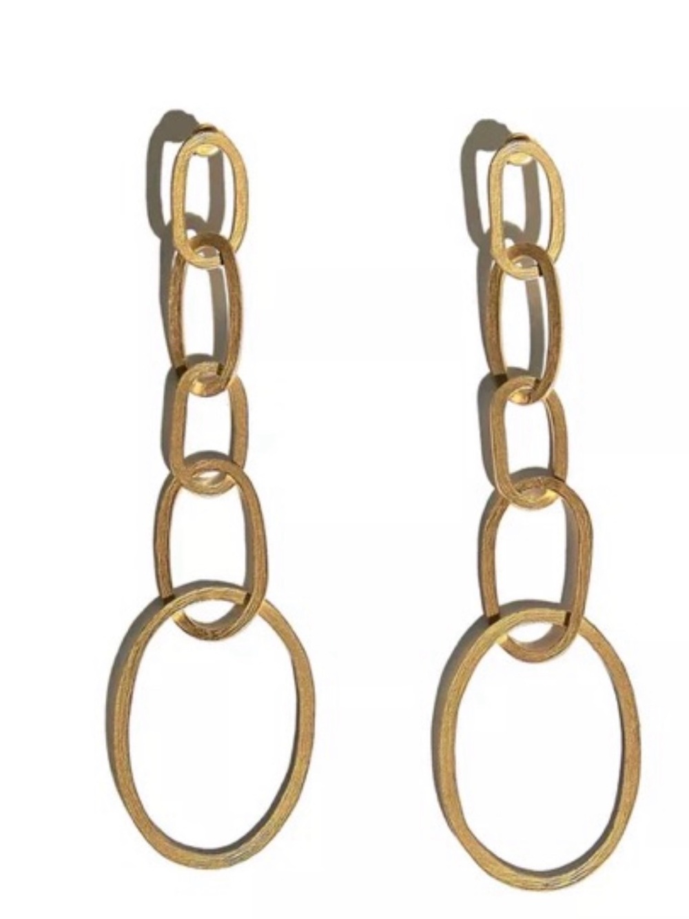 Zara Gold Link Earrings
